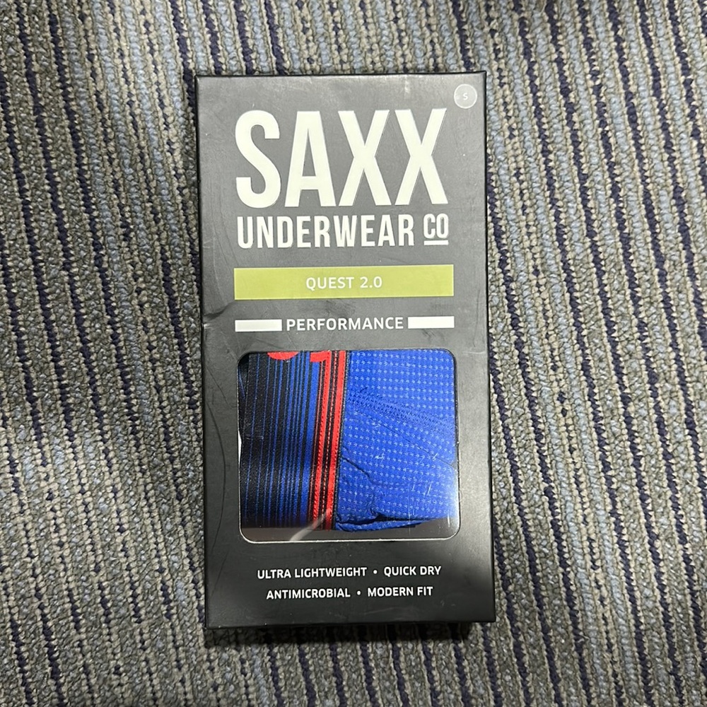 Saxx Quest small long leg boxer brief 2.0 (NEW)
